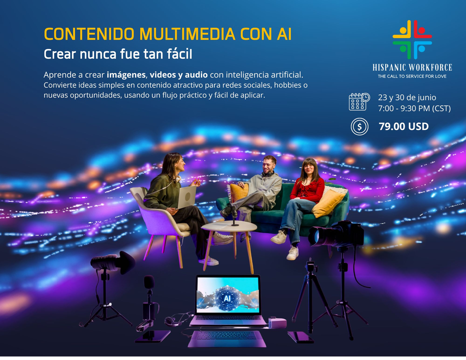 Contenido Multimedia con IA